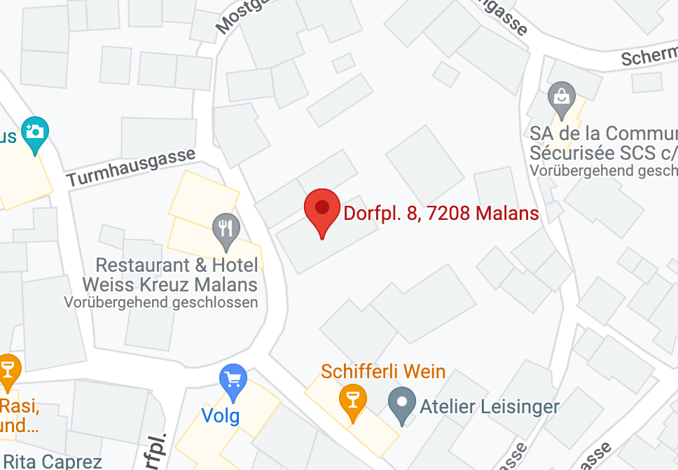 Karte Malans